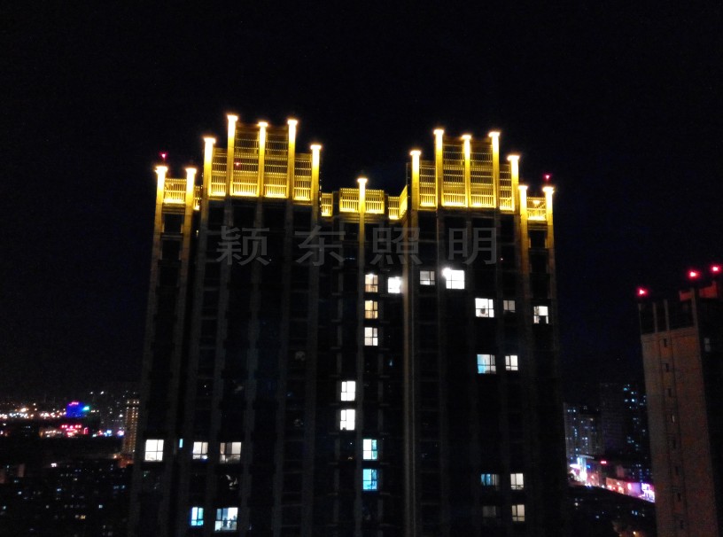 河北燕郊中盛世纪花园亮化工程