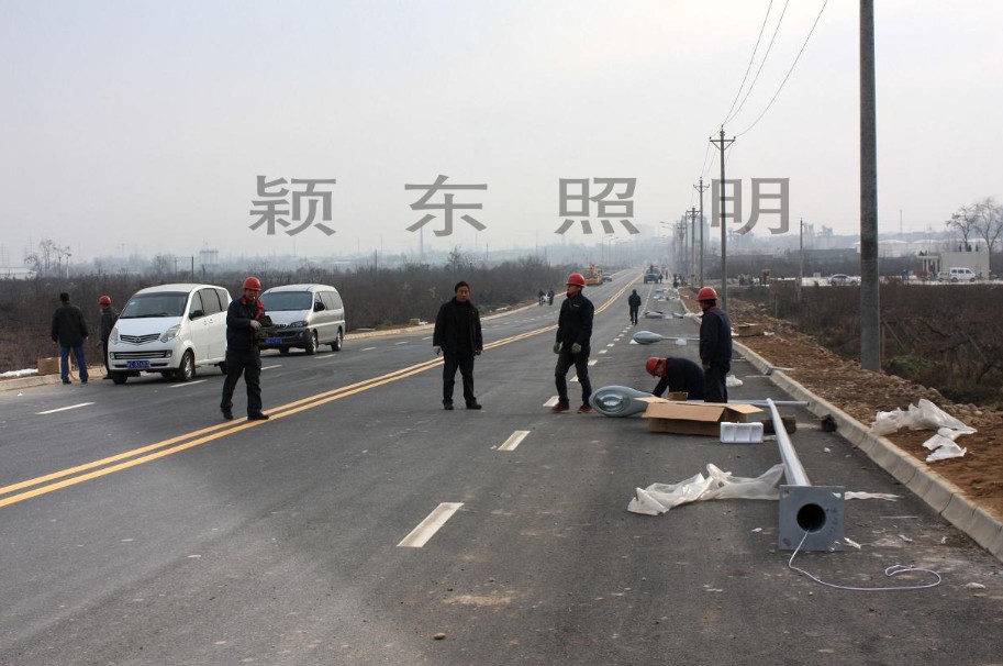 廊坊北环路支线路灯照明工程